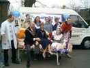 Solihull Charity Bed Push, March 1998